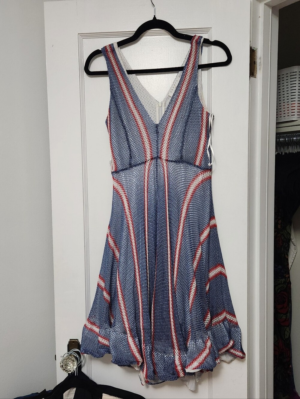 Sandro Cheer Stripe Dress size small